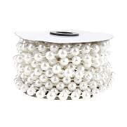 Plastic MOT Pearls, 8mm, 8-Yard