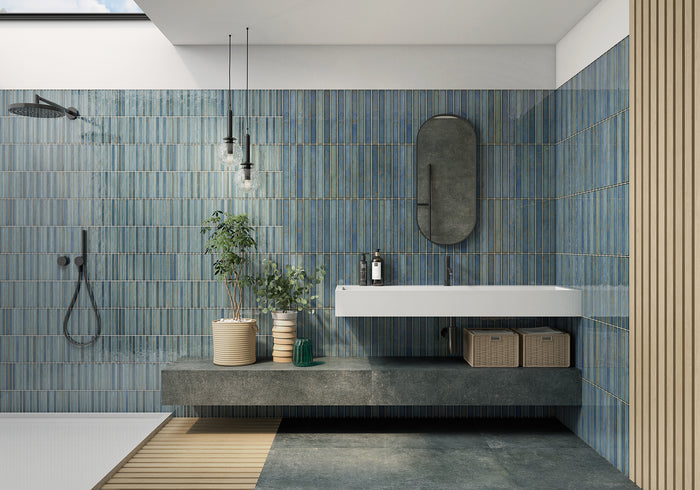 PLATERA PENCIL wall coverings - 14 x 14 - (12 pc  Box - 15.85 sqft  Box - 36  Box pallet)