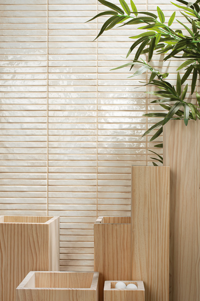 PLATERA PENCIL wall coverings - 14 x 14 - (12 pc  Box - 15.85 sqft  Box - 36  Box pallet)