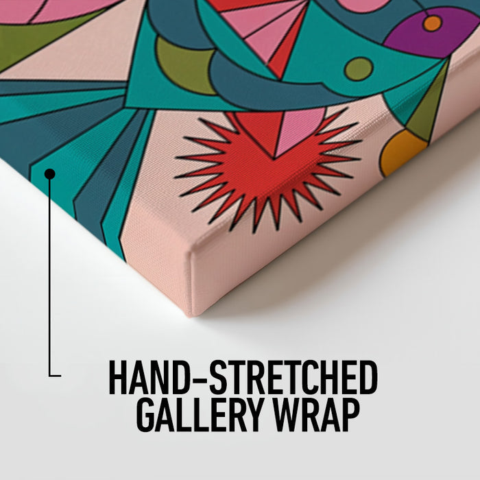 Playful Creatures Canvas