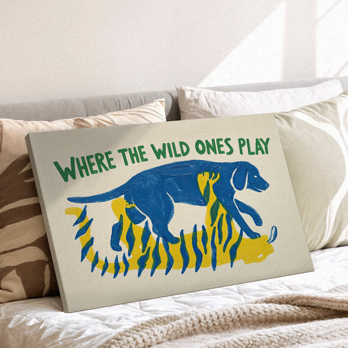 Playful Friends Canvas