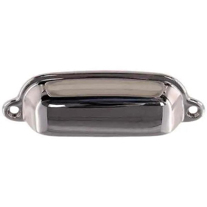 Polished Nickel Cup Pulls ideal for kitchen cabinets - Paxton hardware ltd