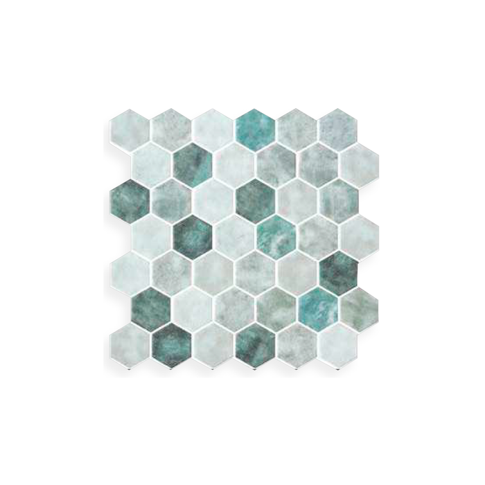 Transform any space with this Onix tile. The hexagon pattern on this 12x12 tile gives it a unique and sophisticated look.

High-quality and durable flooring tiles, available in a wide range of colors and textures. Perfect for any space, combining strength with stylish versatility. We offer the highest quality in our diverse lines of ceramic tile. Design and good taste combine to elevate the ambiance you want to create.