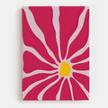 Radiant Pink Bloom Canvas