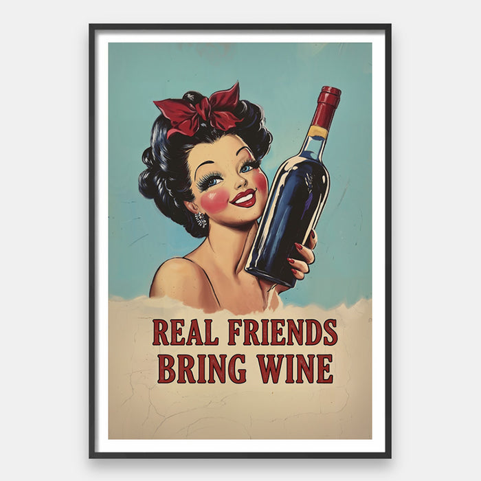 Real Friends Bring Wine