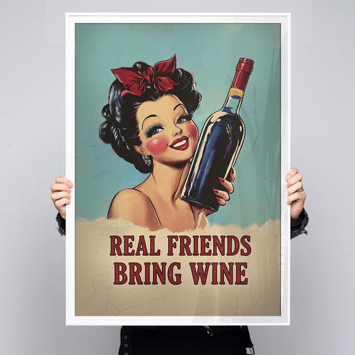 Real Friends Bring Wine