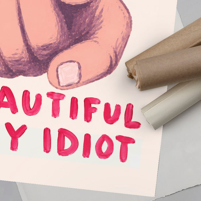 Rest You Idiot — Art Print Vertical #06