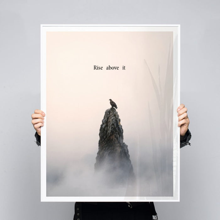 Rise Above It — Art Print Vertical #03