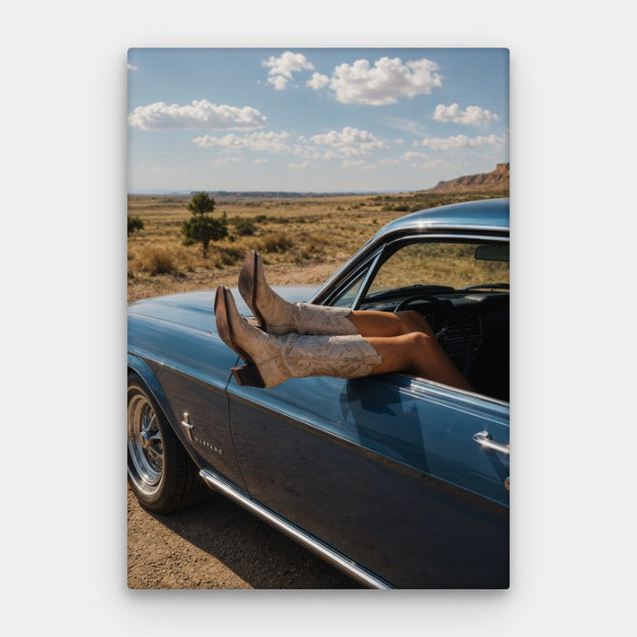 Road Dreams Canvas — Canvas Vertical #01