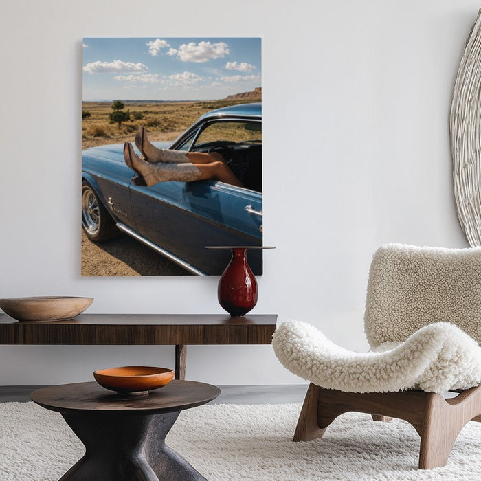 Road Dreams Canvas — Canvas Vertical #02