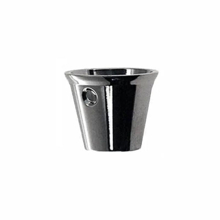 Round Nickel Furniture Leg Cups, Medium - paxton hardware ltd