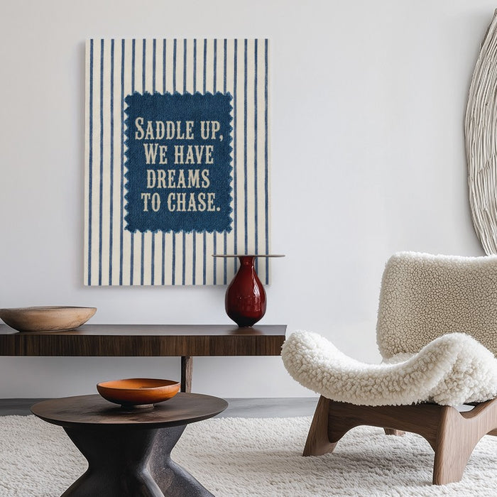 Saddle Up Canvas — Canvas Vertical #02