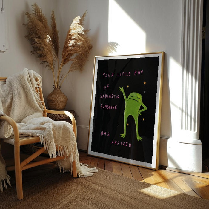 Sarcastic Sunshine — Art Print Vertical #02