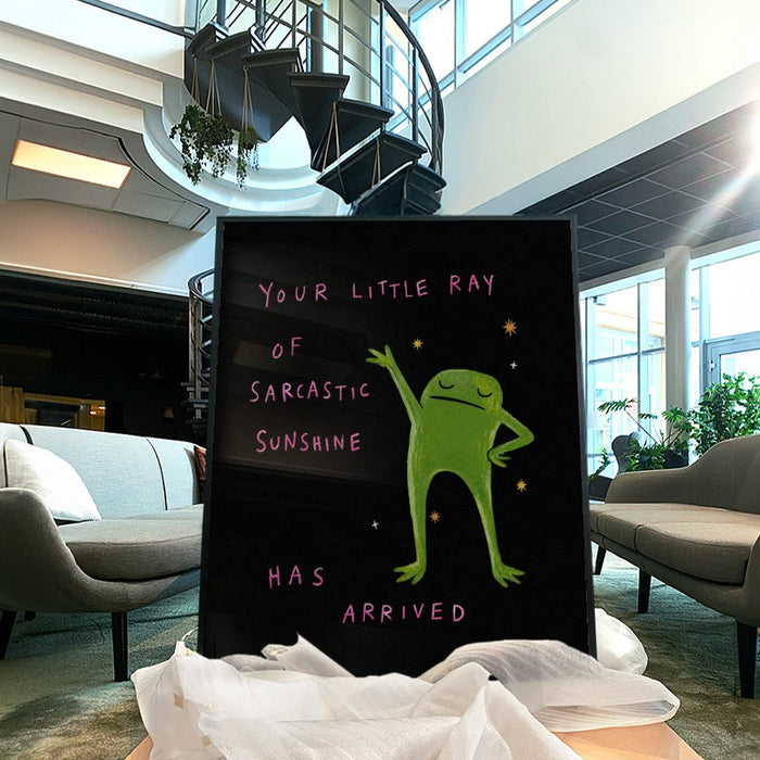 Sarcastic Sunshine — Art Print Vertical #04