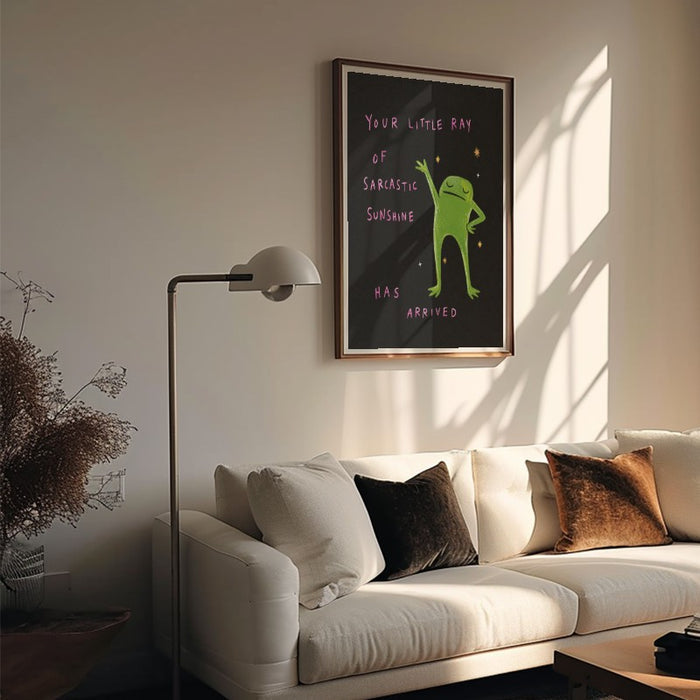Sarcastic Sunshine — Art Print Vertical #05