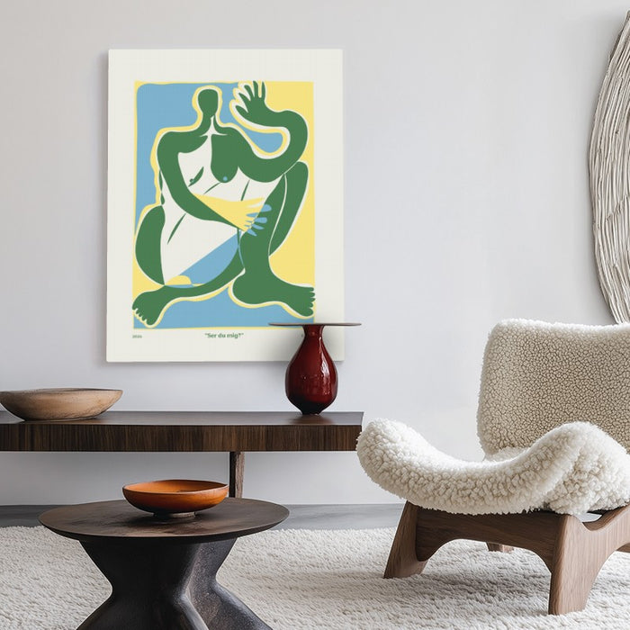 Ser Du Mig Canvas — Canvas Vertical #02