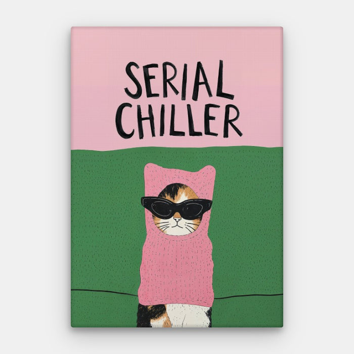 Serial Chiller Canvas — Canvas Vertical #01