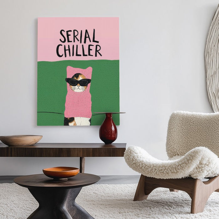 Serial Chiller Canvas — Canvas Vertical #02