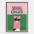 Serial Chiller — Art Print Vertical #01