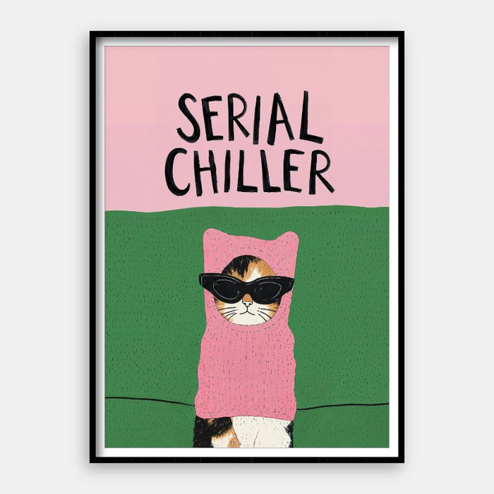 Serial Chiller — Art Print Vertical #01