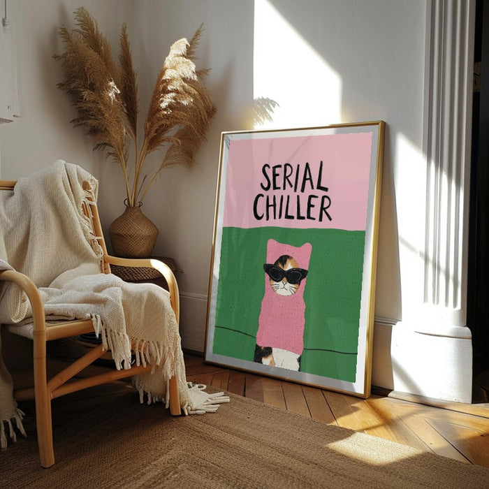 Serial Chiller — Art Print Vertical #02
