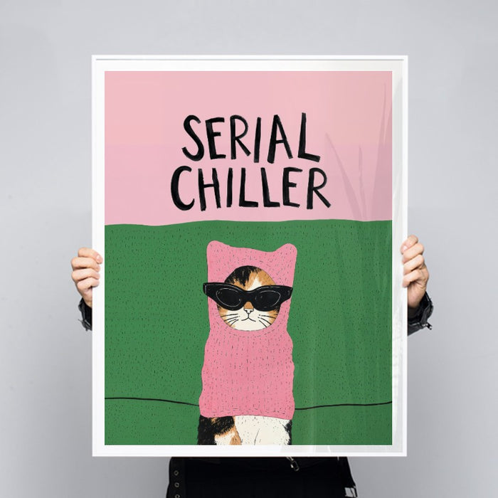 Serial Chiller — Art Print Vertical #03