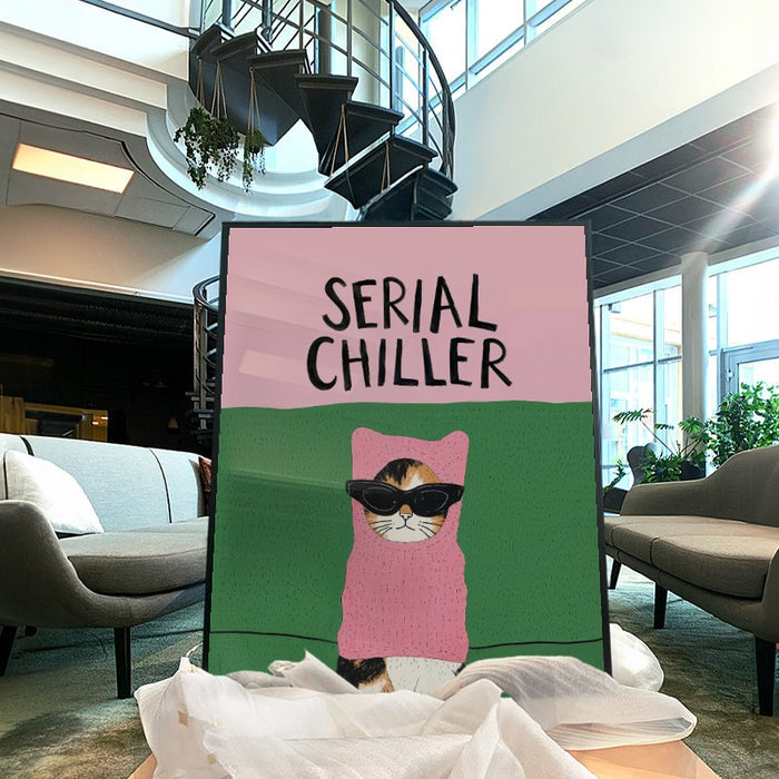 Serial Chiller — Art Print Vertical #04