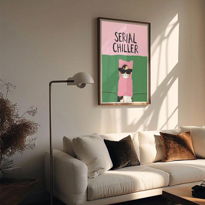 Serial Chiller — Art Print Vertical #05