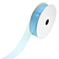 Sheer Nylon Organdy Ribbon, 5/8-Inch, 25-Yard, Copen