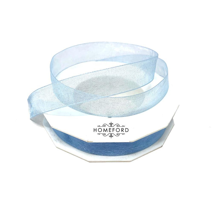 Sheer Nylon Organdy Ribbon, 5/8-Inch, 25-Yard