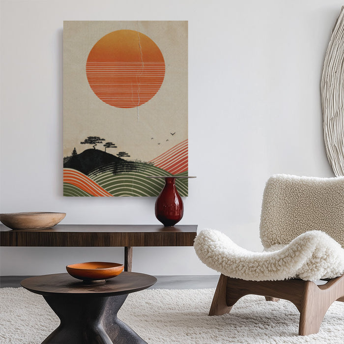 Silent Sun Canvas