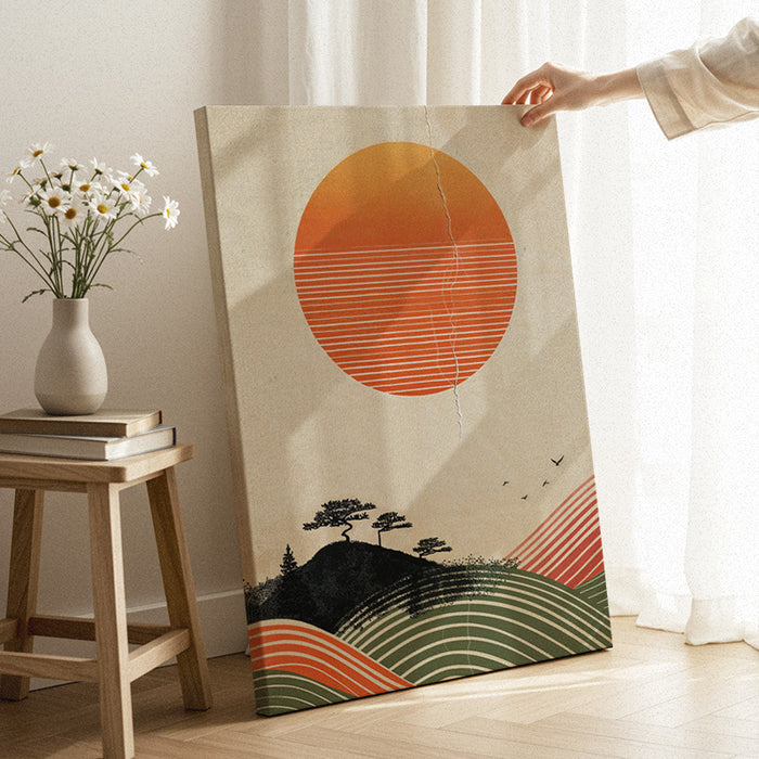 Silent Sun Canvas