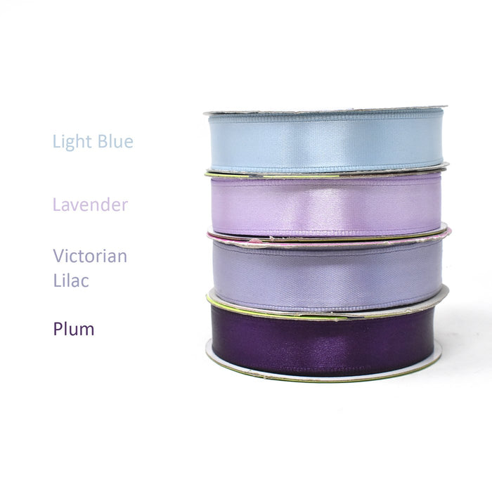 Single Faced Wired Edge Satin Ribbon, 5/8-Inch, 10-Yard