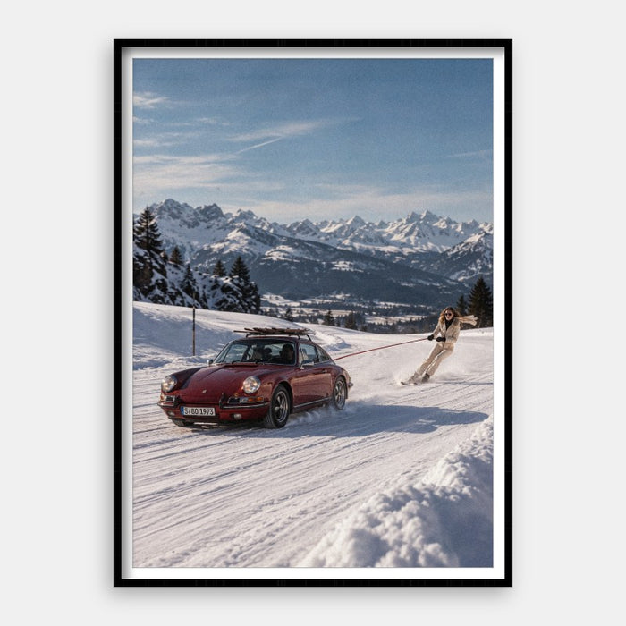 Ski Patrol — Art Print Vertical #01