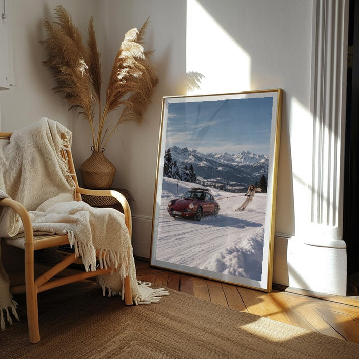 Ski Patrol — Art Print Vertical #02