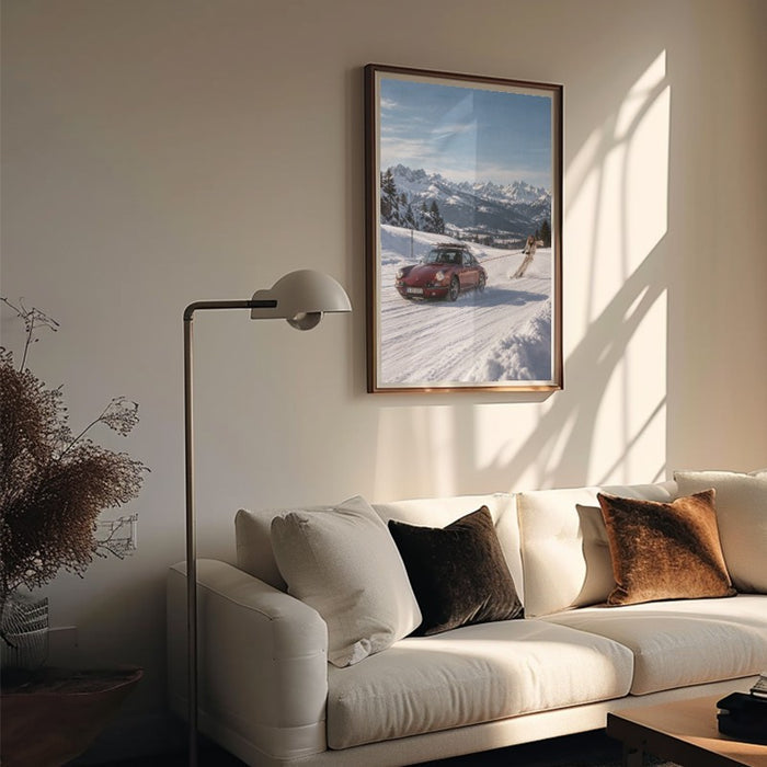 Ski Patrol — Art Print Vertical #05