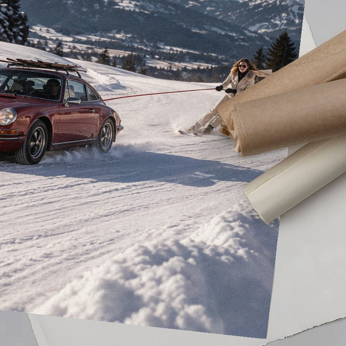 Ski Patrol — Art Print Vertical #06