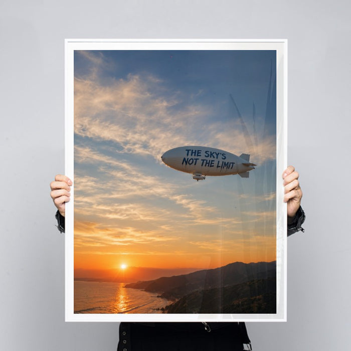 Sky Is Not The Limit — Art Print Vertical #03