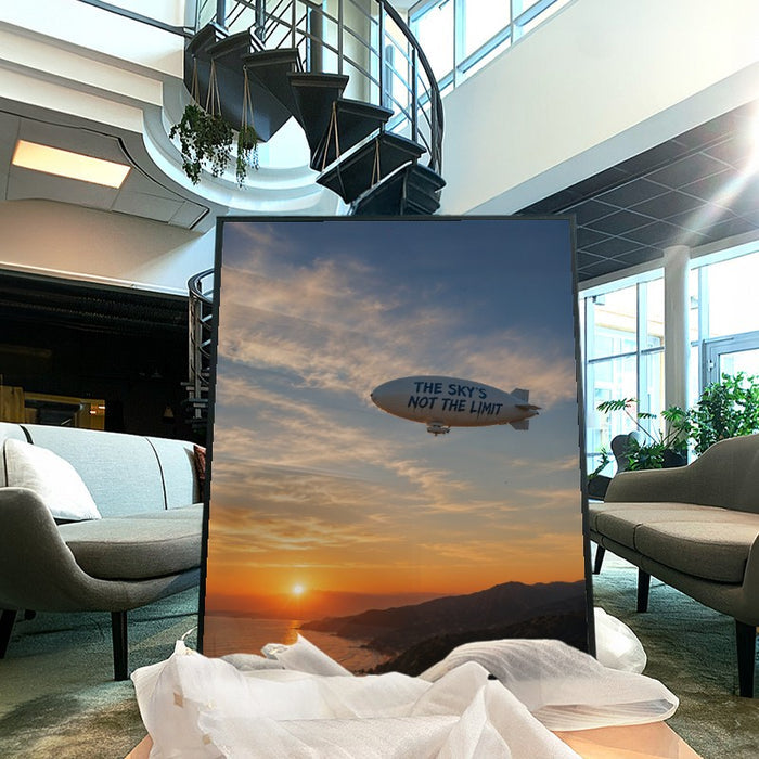 Sky Is Not The Limit — Art Print Vertical #04
