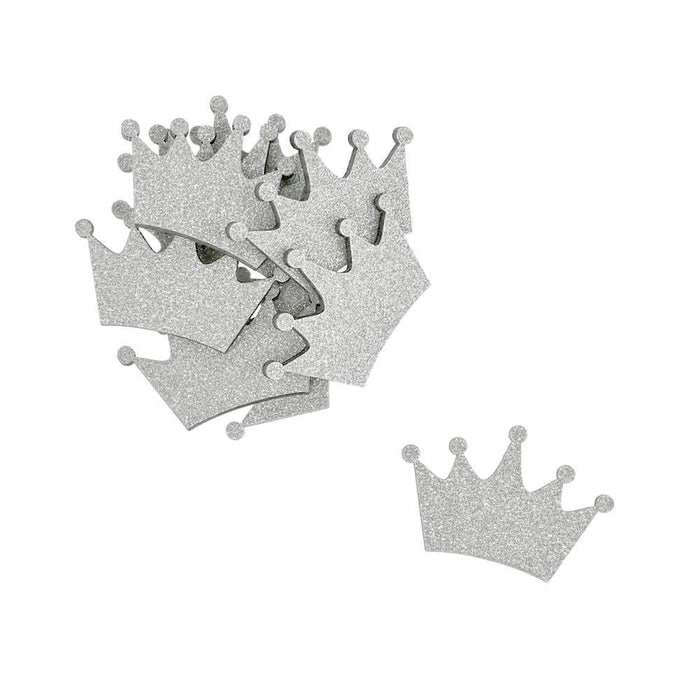 Small Glitter Wooden Crown Cut-Outs, 1-1/2-Inch, 10-Piece