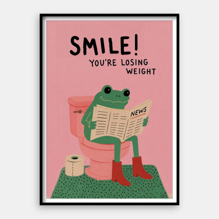 Smile — Art Print Vertical #01