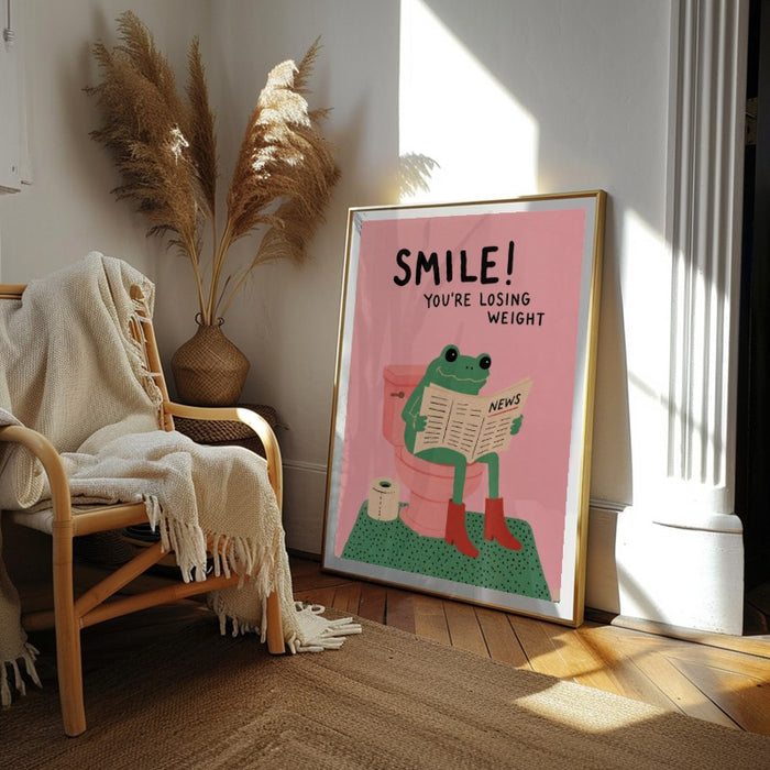 Smile — Art Print Vertical #02