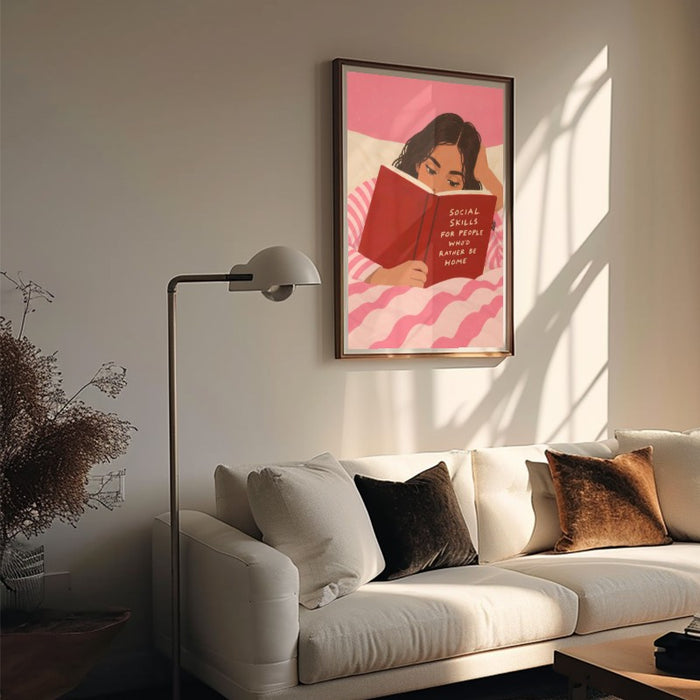 Social Skills For Homebodies — Art Print Vertical #05