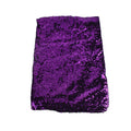 Sparkling Sequins Fabric Table Runner, 14-Inch x 108-Inch, Purple