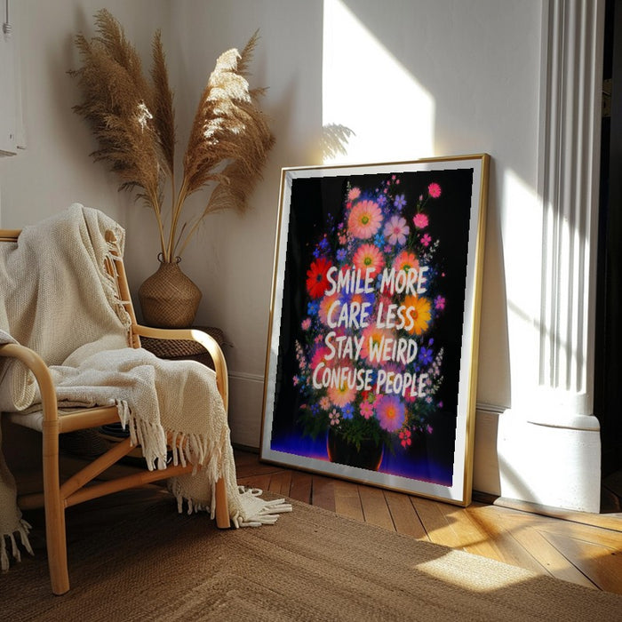 Stay Weird — Art Print Vertical #02