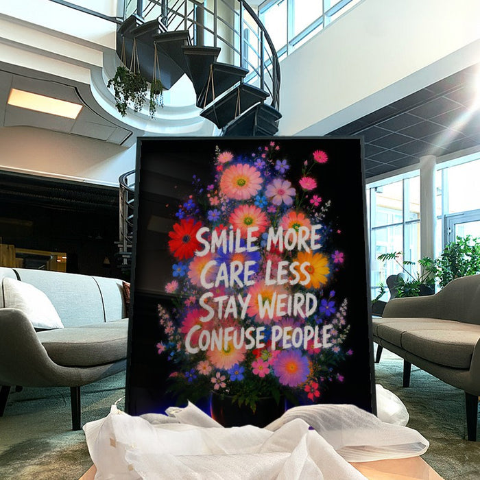 Stay Weird — Art Print Vertical #04