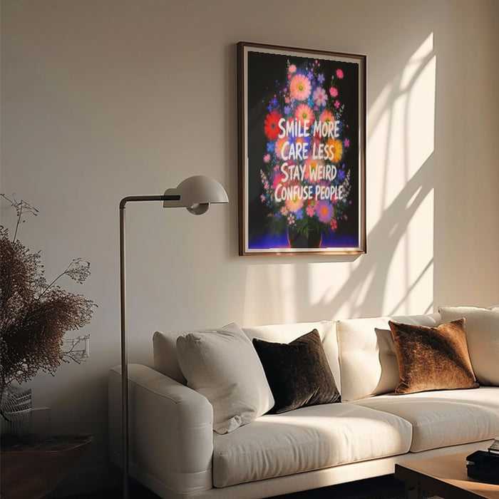 Stay Weird — Art Print Vertical #05