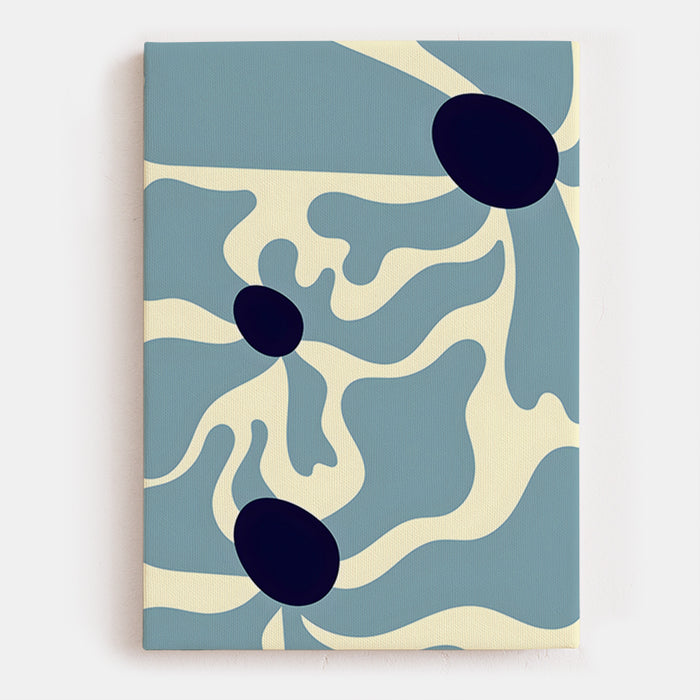 Stillness Inside Waves Canvas