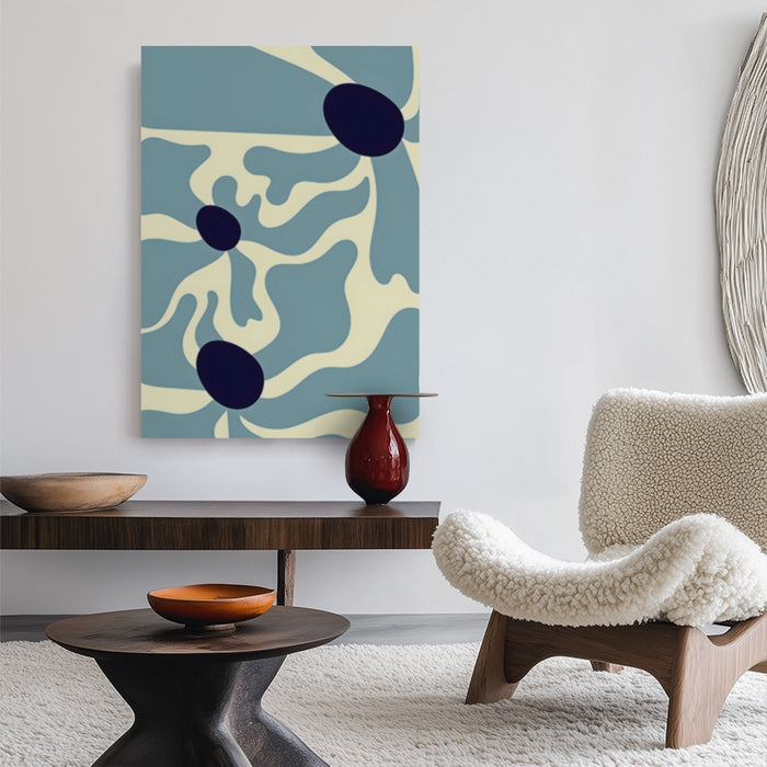 Stillness Inside Waves Canvas