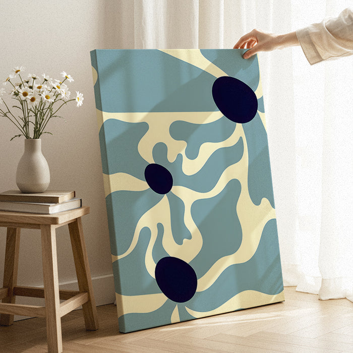 Stillness Inside Waves Canvas